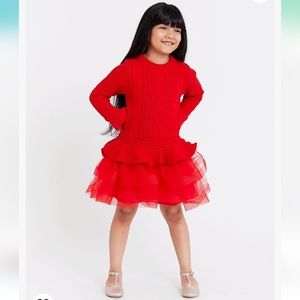 NWOT Cable Knit Sweater Dress for Infants, Toddlers, Little Girls